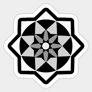 Geometric mandala Sticker